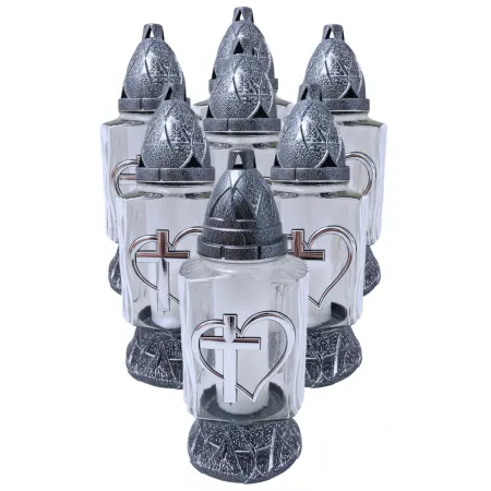 ZNICZ SERCE Z KRZYŻEM - 046 ( 1 opakowanie 7 szt. )